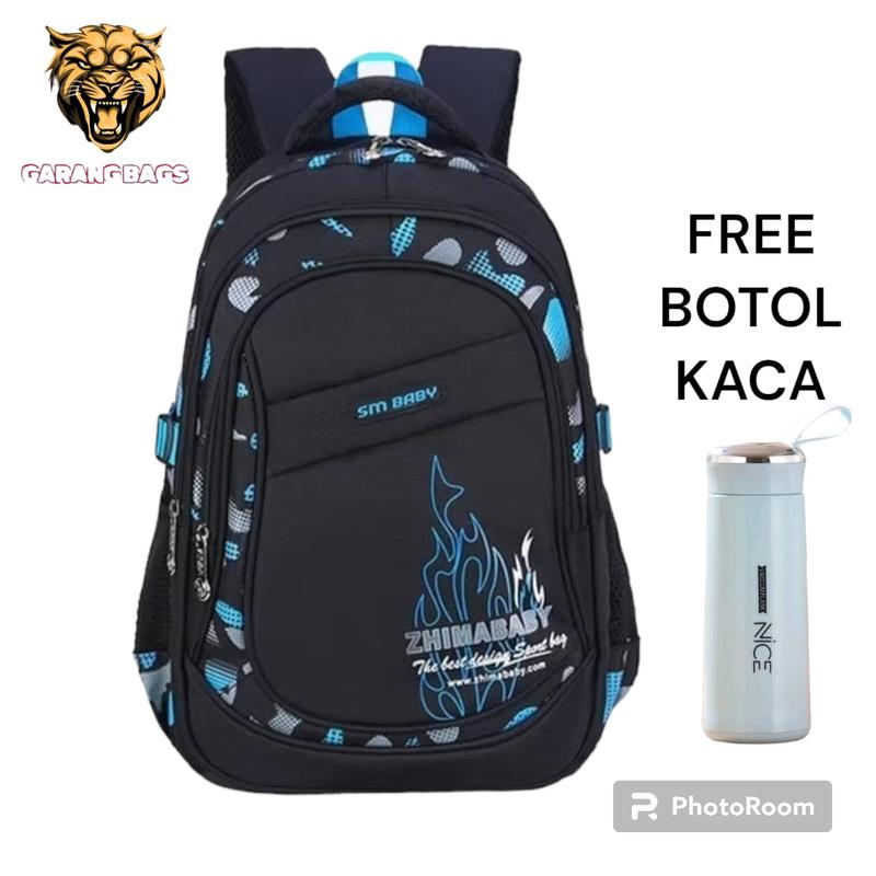 Product Introduction of HAMID BAGS{BONUS BOTOL}TAS ANAK SEKOLAH/SD SMP SMA/TAS TRENDI /TAS KEKINIAN /TAS KAMPUS/TAS MODEL BARU/TAS PERGI/TAS KERJA/TAS BAGUS MURAH/TASBAHU /TAS GENDONG ANAK CEWEK COWOK 7