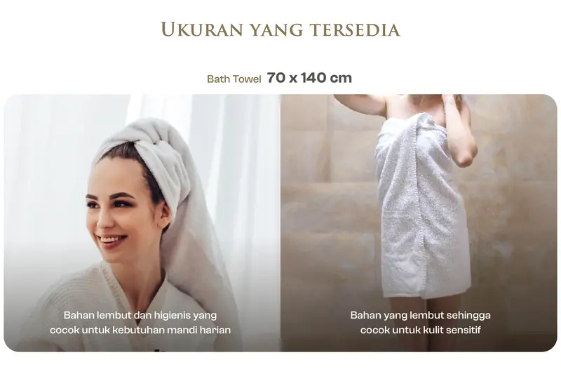 Handuk Terry Palmer Signature - Famke - Handuk Mandi 70 x 140cm / Hadiah / Kado Pernikahan / Souvenir / Seserahan / Hampers