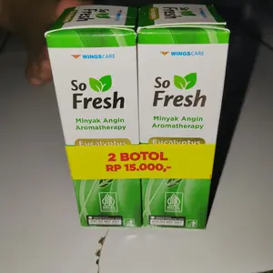 So Fresh Aromatherapy Hot | Eucalyptus 10ml isi 2 - Relaksasi Instan! So Fresh Aromatherapy Hot – Nyaman & Menyegarkan!
