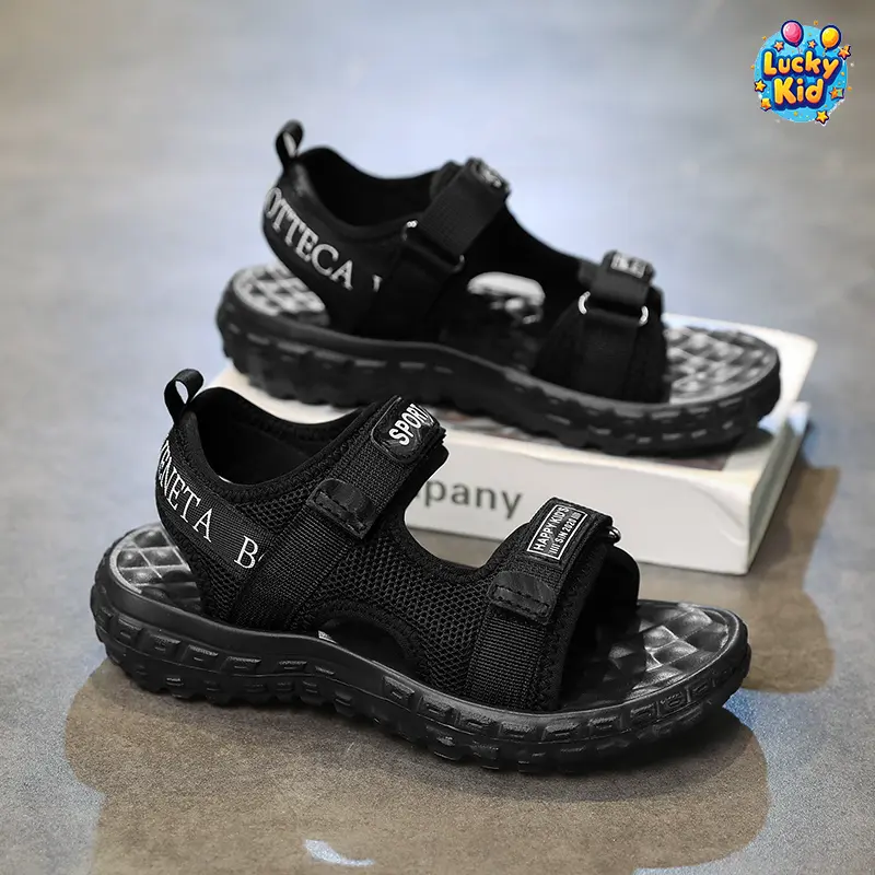 【Luckyy Kid】Sepatu Anak Musim Panas Sepatu Anak Baru Sepatu Anak Tahan Lama Sepatu Anak Anti Slip Sepatu Anak Outdoor Sepatu Anak Olahraga Sepatu Anak Sekolah Sandal