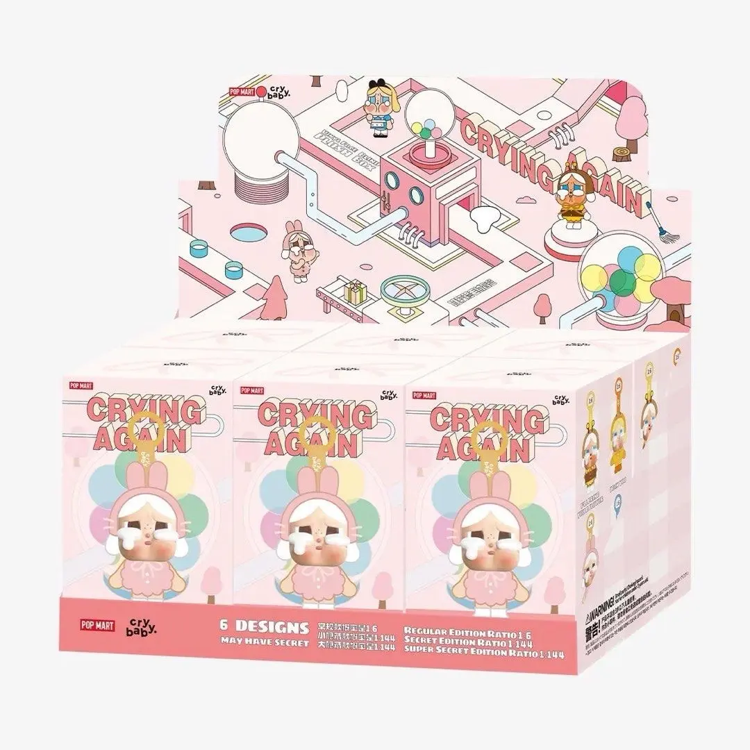 Crybaby Crying Again Vinyl Face Plush Blind