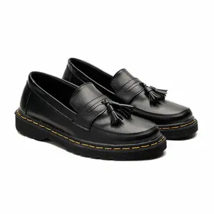 Sepatu Slip On Docmart Pria Marteen Tassel Loafers Cowok Laki Peria Untuk Kerja kantor Kuliah Buat Wisuda Ukuran Size C1