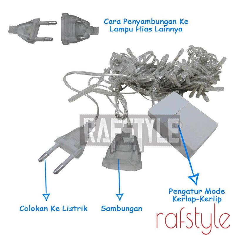 BINTANGLIMA Lampu Tumblr Christmas Lamp LED 10 Meter Dekorasi Lampu Hias Impor 5