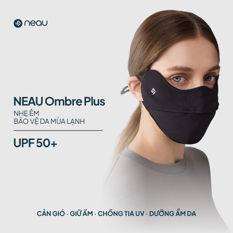 NEAU Ombre Warm Khẩu Trang Chống Nắng Chống Tia UV Chống Gió Giữ Ấm Thoáng Khí MS601