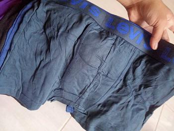 Product Review of ISI 12, CELANA DALAM BOXER PRIA, PAKET CAMPUR BOXER PRIA, SERIAN GOLD, boxer import Karet Katun priamurah Lembut Art Lembut Nyaman selem pak kancut dalaman pria from s**_ 1