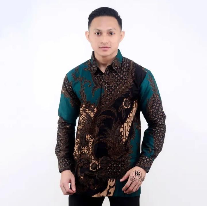 Product Introduction of KEMEJA BATIK LENGAN PANJANG READY JUMBO BATIK ATASAN PRIA BATIK KANTOR BATIK SERAGAM 20