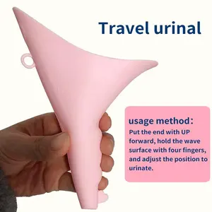 Women Urination Funnel Silicone Reusable Urinating Tool