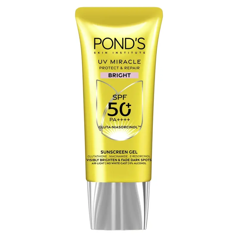 [BUY 1 GET 4] Pond's UV Miracle Bright SPF50 25G FREE Serum Uclar + Sun Sachet x2 6