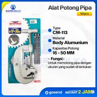 Gambar WIPRO Alat Potong Pipa CM 113 Pipa Cutter Body Alumunium dari suksesmulya Kota Magelang 1 Tokopedia