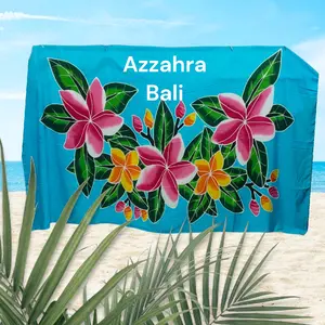 Kain Pantai Bali Jumbo Hiasan lukisan