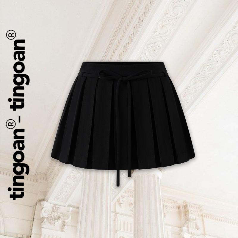 TINGOAN X TIKTOKSHOP- Chân váy cạp thấp phối dây nơ eo xếp NINA SKIRT PHIÊN BẢN MỚI T6 2025