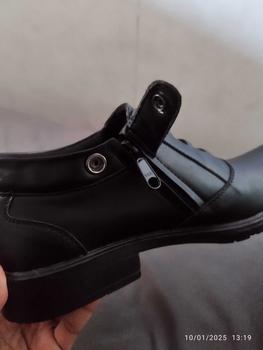 Product Review of Sepatu Pdh Terbaru Model Tali Mati Pengencang Resleting YKK Original Azfiq27 #7 Dop from 5** I**L 1
