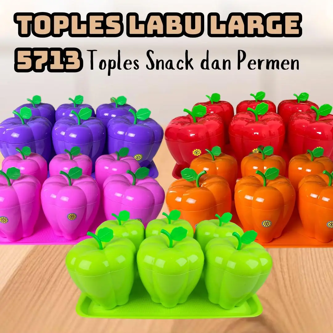 Toples Labu Large Set Nampan