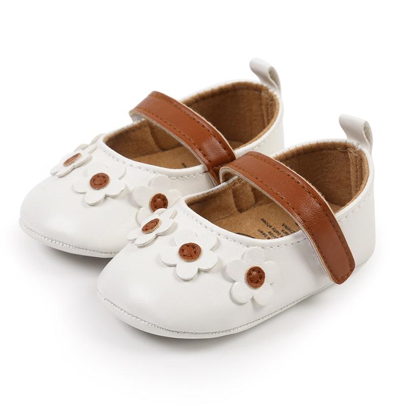 Product Introduction of Toddler Walking Flat Shoes Baby Girl Shoes PU Leather Crib Shoes Toddler Girls Shoes for Summer Princess Shoes 26