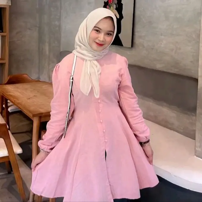 Tunik Korea Modis Tali Belakang 1