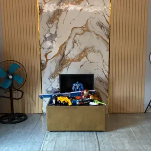 50M×1/1.5/2//2.5/3/4/5cm× roll golden seam ceramic tile sticker Roll Gulungan Stiker Pembatas Keramik Stiker Ubin Keramik Jahitan Emas Yang Indah Lantai Hiasan Dinding DIY wardrobe decorative strip water proof wall tile Tiker Dekorasi Lantai Keramik