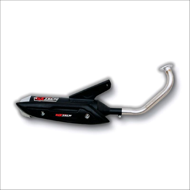 Knalpot Standar Racing GX TECH PERFORMANCE SR-01 Bass Adem Untuk Semua Jenis Motor Matic 1