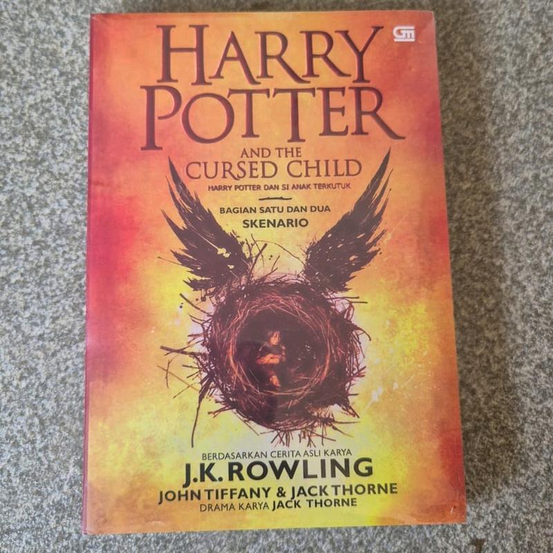 Novel Harry Potter and The Cursed Child by J.K. Rowling - Shop | Tokopedia