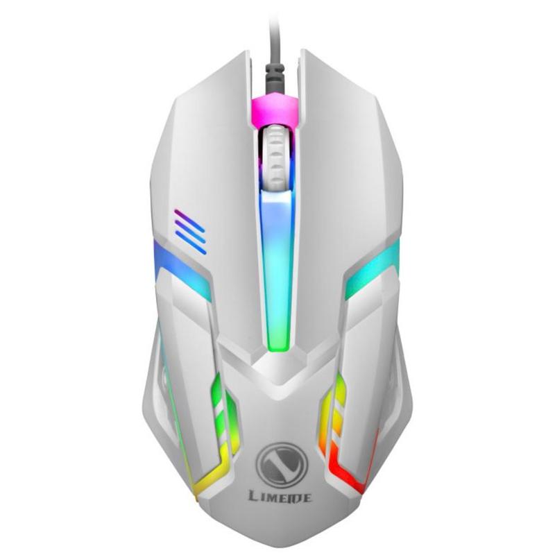 Chuột Máy Tính Gaming LIMEIDE S1 LED 7 Màu 1200DPI Giá Rẻ Cho PC Laptop