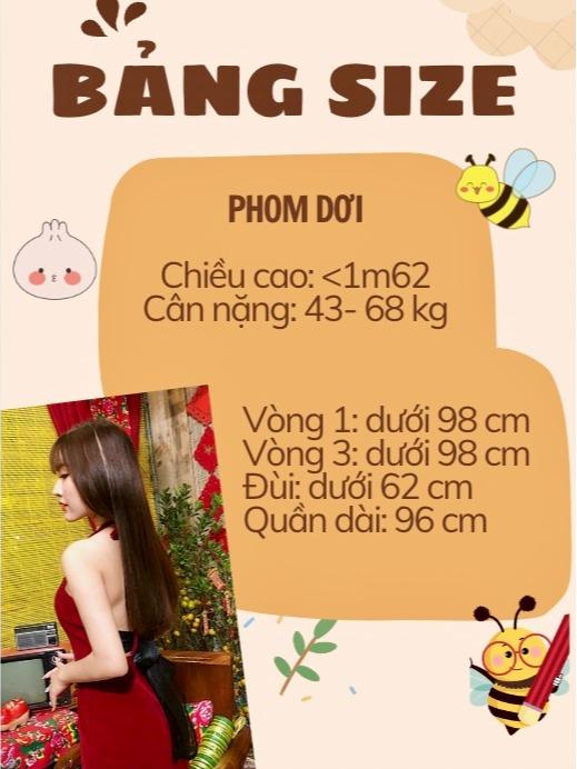 BỘ PIJAMA HONEYBEE ÁO TAY DÀI QUẦN DÀI CÚN NÂU ĐỐM LỤA LATIN KÈM CỘT TÓC 7
