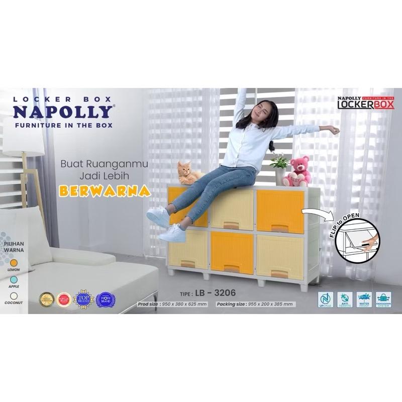 Product Introduction of Napolly Locker Box 9 Ruang Penyimpanan (LB 3309) Lemari Estetik Minimalis 25
