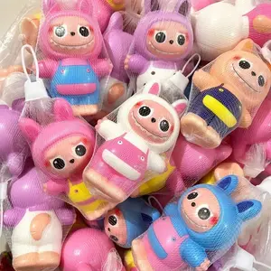 Squishy Labubong LED Warna Warni / Mainan Anak Anti Stress Soft Toys / Aneka Squishy Karakter LABUBONG LED