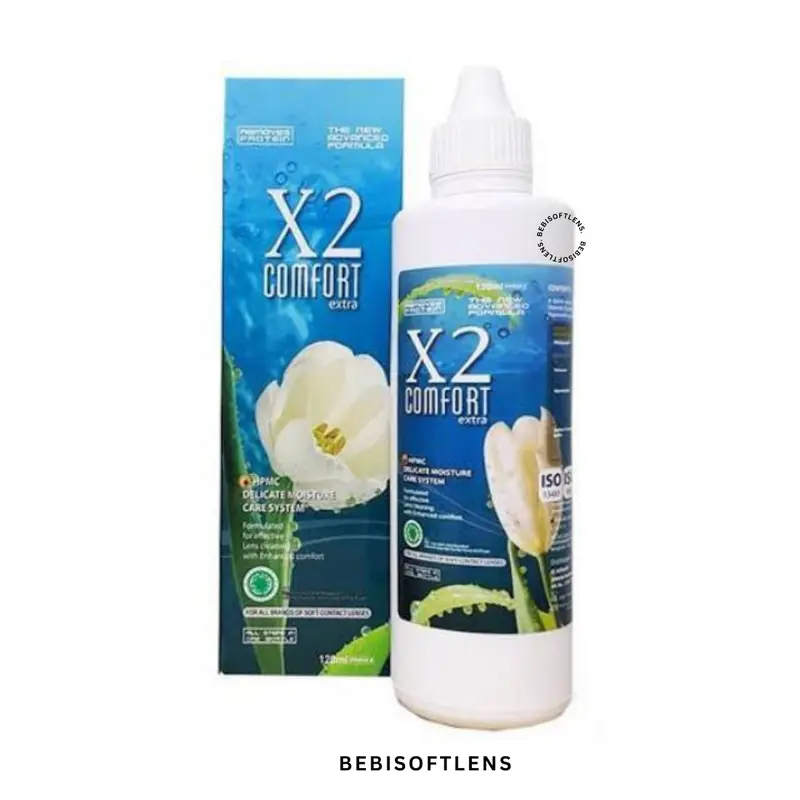 CAIRAN PEMBERSIH SOFTLENS X2 120ML / CAIRAN Lensa / Lens Tetes Eye / BB Soflen 1