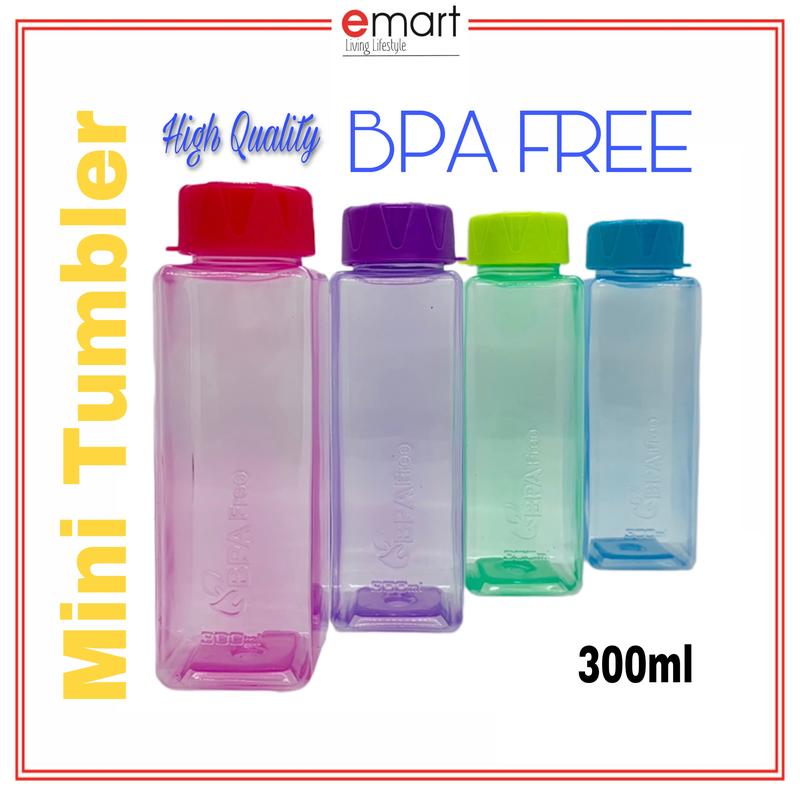BPA Free mini Tumbler, Botol Minuman mini 300ml Plastic Bottle botol ...