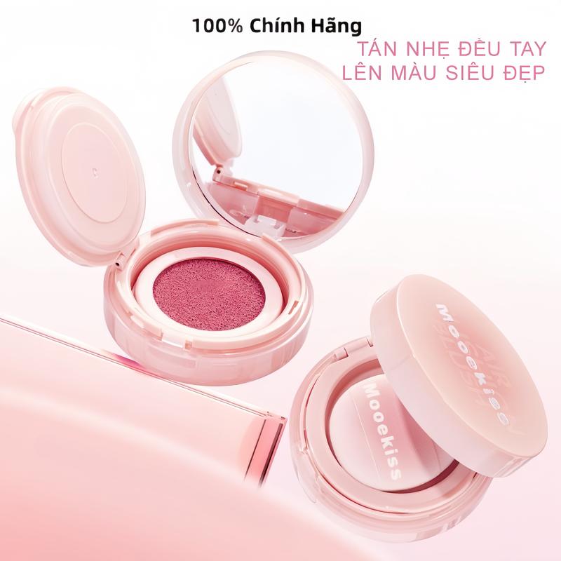   NEW   Air Cushion Blush phấn má hồng cushion matte màu nude tự nhiên nhẹ nhàng không bóng dầu nhỏ gọn 3.2g*1 