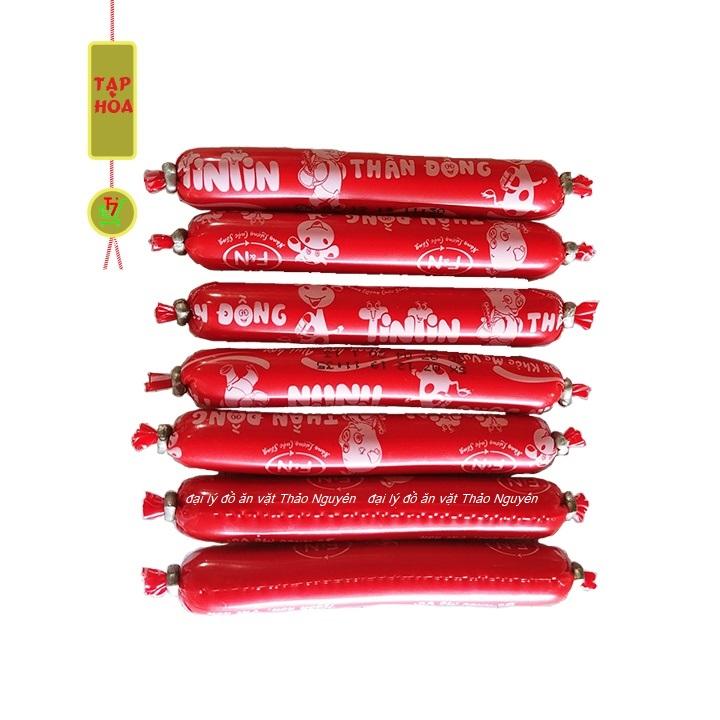 combo 5 Gói xúc xích ăn liền Heo hầm Thần Đồng ( 1 gói = 5 cây ) thơm ngon, tiện dụng và giàu dinh dưỡng