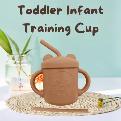 WNDR Gelas Bayi Training Cup Bahan Silikon Food Grade 200 Ml Anti Pecah | Baby Toddler Training Cup