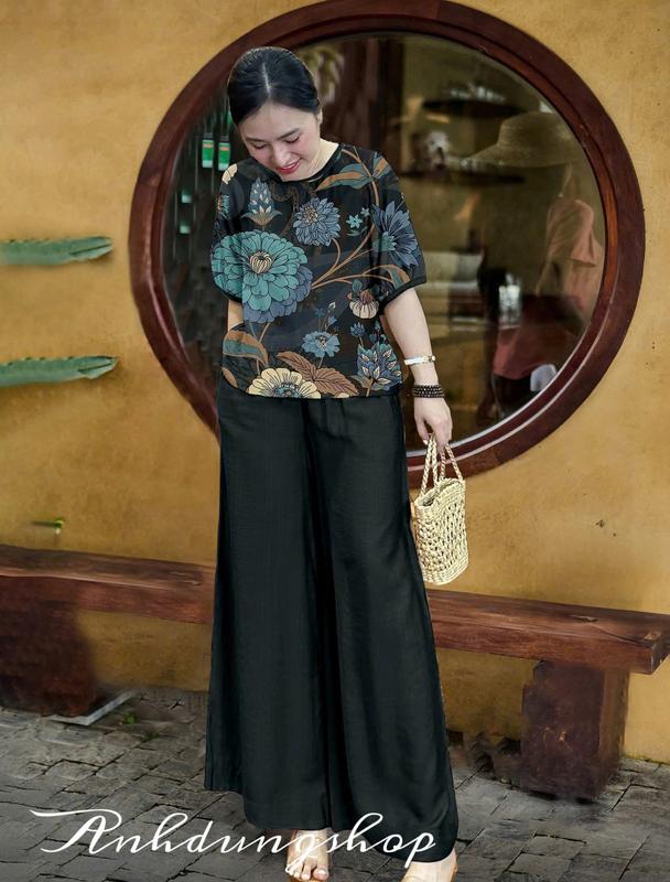  Set Bộ Trung Niên ED – Vải Đũi Hàn Cao Cấp Mặc Cực Thoải Mái 