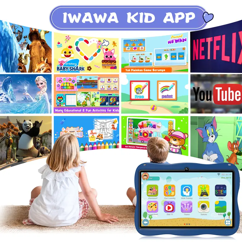 【Hancdon】 TAB STUDY KIDS Tablet Anak A15 Astronout Version Tablet Anak Tablet Astronout IPS Screen Tablet Edukasiasi // Wifi-Hotspot Only 7inch Bluetooth Layar 6