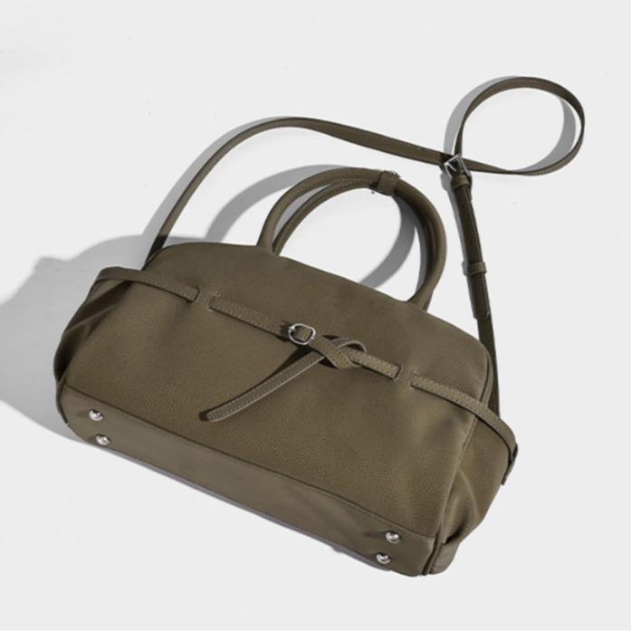 Noire Belted Satchel Tas Wanita Top Handle Sling Bag Tas Selempang Tas Kerja