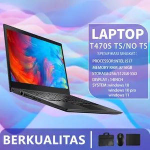 [Pre-owned] Laptop Lenovo Thinkpad T470 T470S T470P Touchscreen Core i3/i5/i7 Ram 8/16G SSD 256/512GB Murah Siap Pakai  Cocok Kerja & Belajar Stok Terbatas  Laptop Bisnis   Mulus 90% Siap Pakai Gratis Mouse + Tas