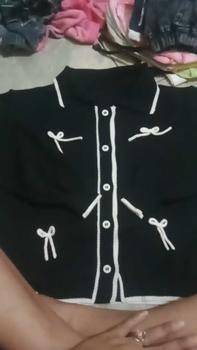 Product Review of Keiko Cardigan Rajut Couple Ibu Anak Perempuan 1-10 Tahun Outer Kardigan Wanita Korean Style from M**a G**i ❤** 0