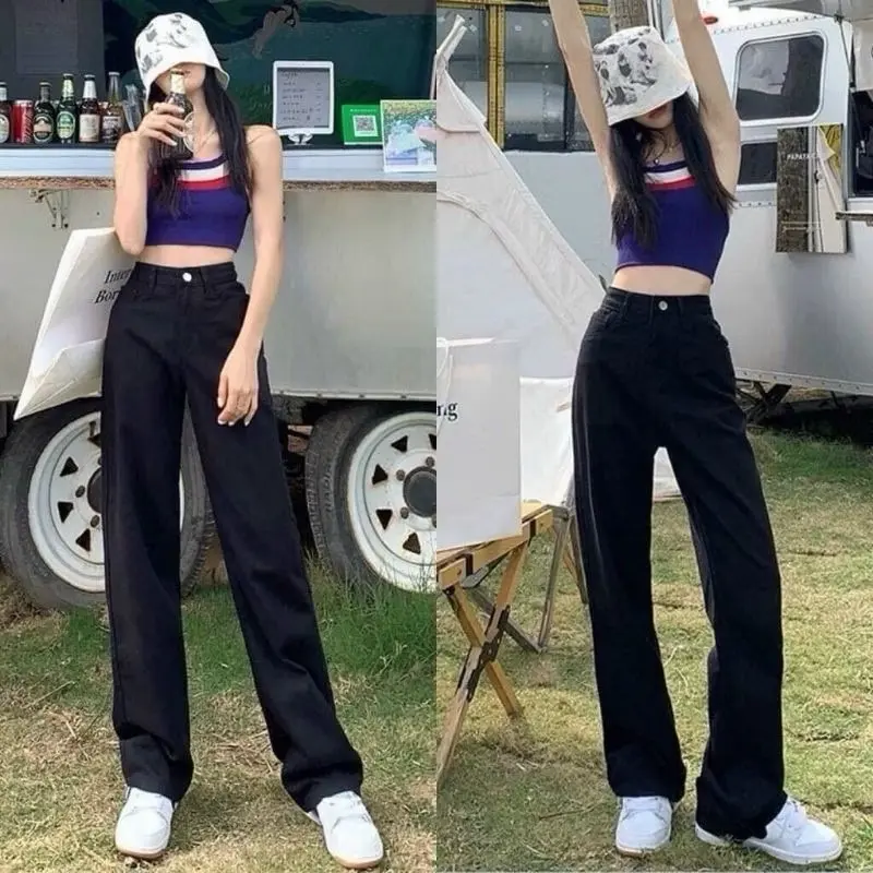 Quần ống xuông bigsize 60-125kg Dài xanh rách     [ MS 39 ]