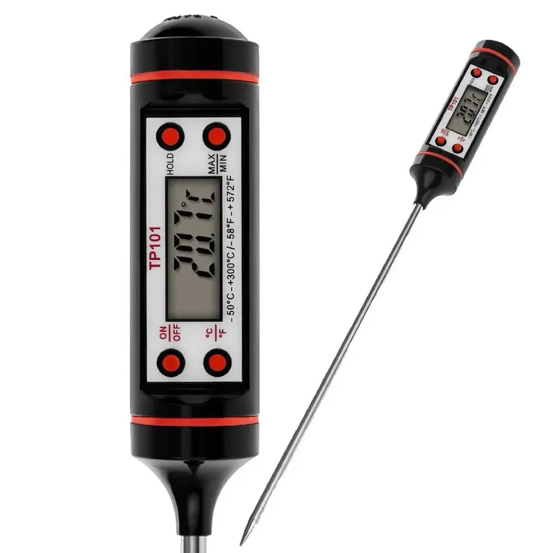 Digital Food Termometer air,Kopi,susu,minyak, Makanan Dapur Alat Pengukur Suhu thermometer Stainless