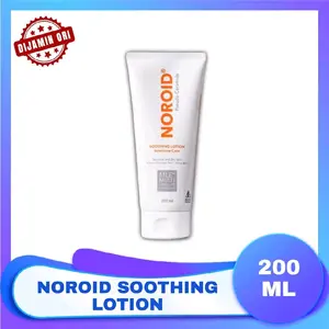 Noroid Soothing Lotion 200ml Pelembab Kulit Kering dengan Teknologi MLE untuk Kulit Kering & Sensitif Mengurangi Gatal dan Anti-Inflamasi