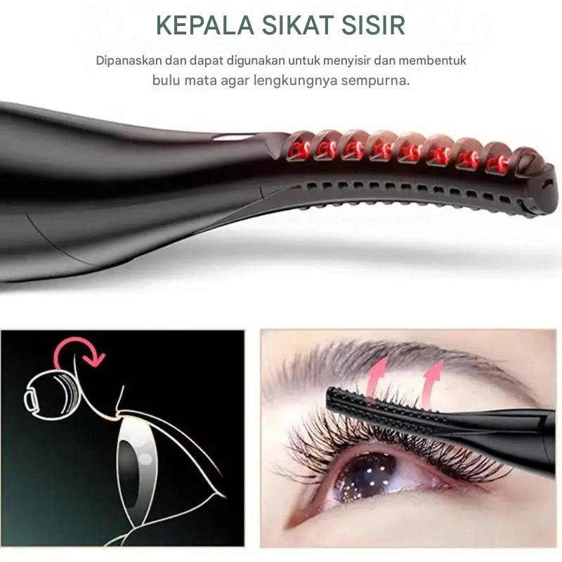 NIUMO  Electric Heated Eyelash Curler Long-lasting Shaping Quick Heating Natural Eyelash Curler 3 Gears Intelligent Temperature USB Charging Wireless