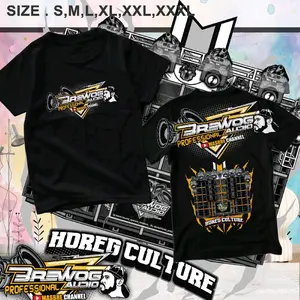 T-shirt kaos anak viral tik tok BREWOG AUDIO A4 sound horeg bahan polyester 24s tebal halus sablon dtf Fashion