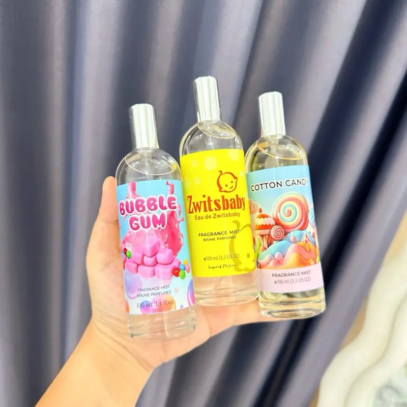PARFUM BAJU ANAK KIDS BABY 100ML - PERFUME BODYMIST AROMA VANILLA BUAH BAYI 3