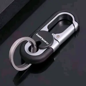 SSW Gantungan Kunci Mobil Metal Car Keychain Clip - A3746 - Black / Red / Blue / Orange Stainless Hadiah
