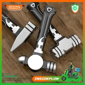 Palu Kambing Mini Palu Mini Gagang Anti Slip Mini Claw Hammer Magnetik Carbon Steel