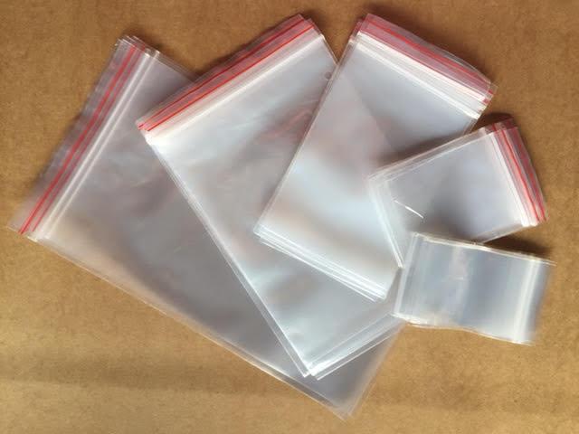 TÚI ZIP CHỈ ĐỎ ĐỦ SIZE