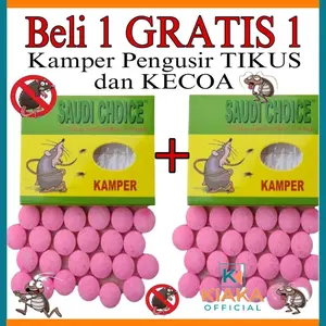 BELI 1 GRATIS 1 KAMPER ANTI TIKUS KECOA SERANGGA MEREK SAUDI CHOICE AMPUH 100% HARUM