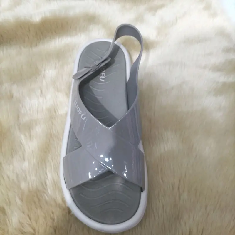 Luofu Sepatu Sendal luofu,Empuk   #Ringan pakai #Shoeswanita #Slip on 6