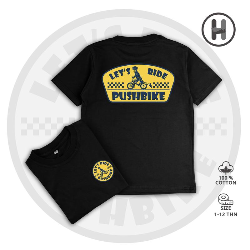 kaos anak/baju anak/kaos anak premium/motif balance bike 0