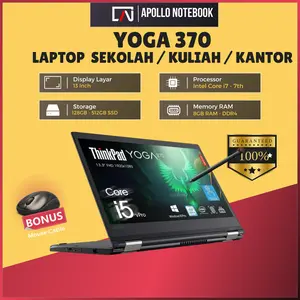 Laptop Kerja yoga 370 Core i7 / Bagus | Mulus | Bergaransi
