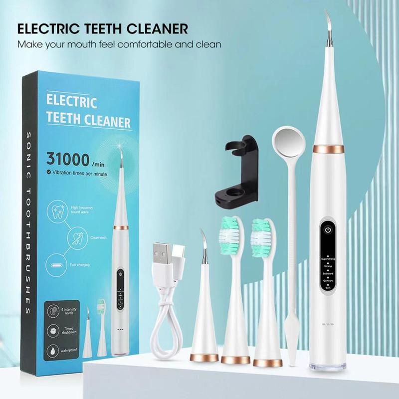 Toosh Cleaner Ultrasonic Scaler Electric Vibration Toothbrush Cleaning Teeth - TikTok ...